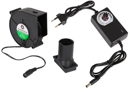 Ventilator met snelheidsregelaar - 100V - 240V