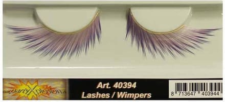 Wimpers - Zachtroze/paars 40394