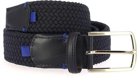 CL Blue Line Stretch Riem - Donker blauw