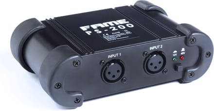 Fame PS-200 2-kanaal Phantomvoeding - Phantom power adapter