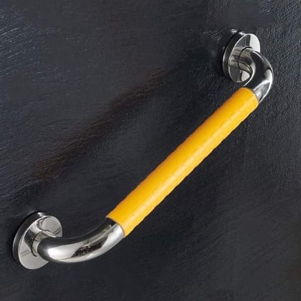 Douchegreep - Badkamerleuning steun - Veiligheid thuis - Antislip oppervlak - 28cm lengte - Wit