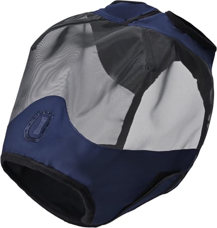 Imperial Riding - Vliegenmasker Fly Shield - Navy - Maat Cob