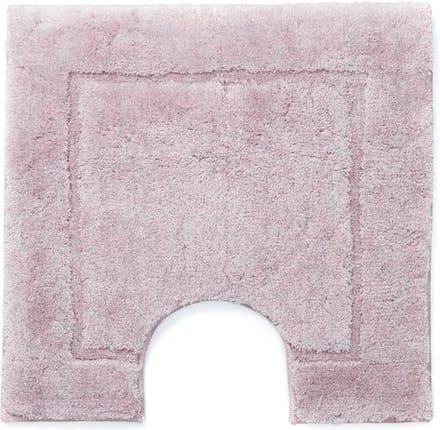 Casilin Orlando Luxe WC-mat - 59 x 59 cm - Met uitsparing - Roze