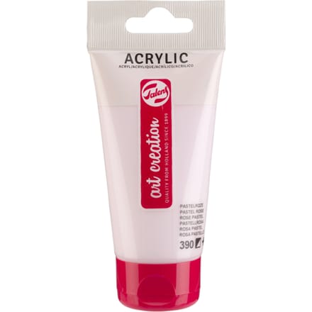 Acrylverf Talens Art Creation 390 pastelroze tube à 75ml