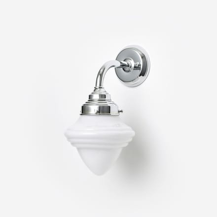 Wandlamp Acorn Small Curve Chroom - Art Deco Trade