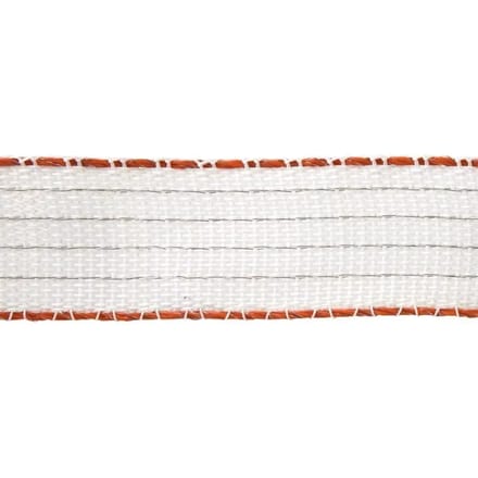 Gallagher TurboStar Lint 40mm wit (200 meter) - Krachtige lint voor zichtbare afrasteringen