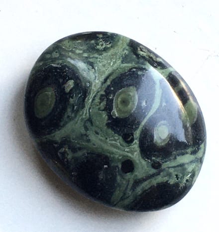 Kambaba Jaspis zaksteen - edelstenen - 3x2 cm - knuffel edelsteen - Aardend geeft daadkracht