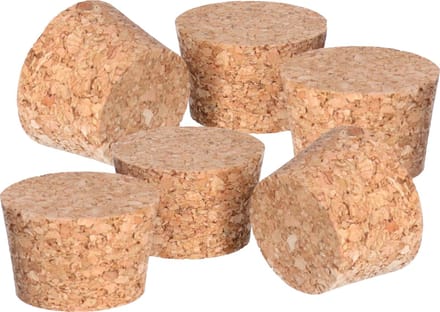 CM Hobby/diy kurken - 9x - 3 x 2 cm - knutsel kurk - hobby en creatief