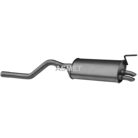 Geluiddemper achter ASMET 03.084