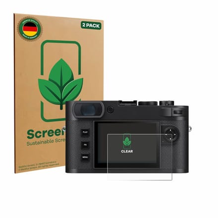 2 Stuks Screenprotector voor Leica M EV1 - Hoogwaardige Beschermfolie transparant