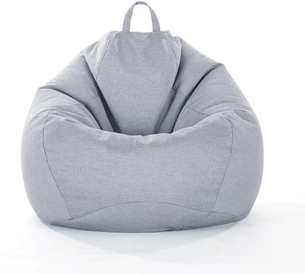 Zitzakhoes - Lui Sofa - Ontspannen Zitten - Met Handvat - XL - Grijs