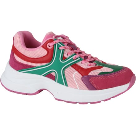 Mexx Loyce Sneakers Dames - Leren Sneaker - Paars - Maat 37