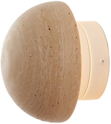 Kosilum - Elvin - Wandlamp - Beige - Steen