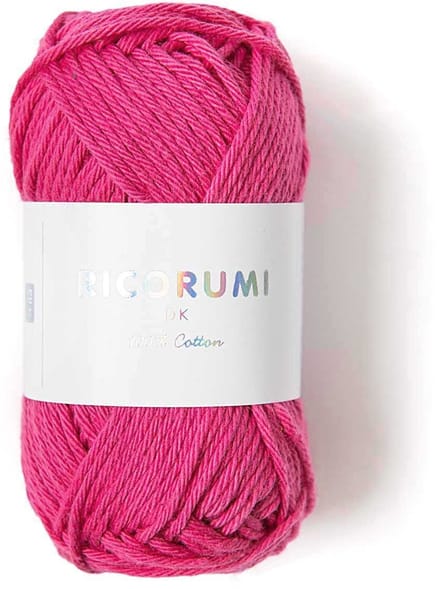 Ricorumi katoengaren fuchsia 25gr #014