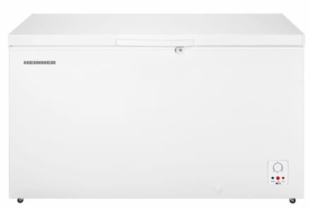 Heinner HCF-HS420E++ Vrieskist – 420 L – Instelbare Mechanische Thermostaat – Inverter Compressor – Vergrendelbaar – Wit – 5 Jaar Garantie