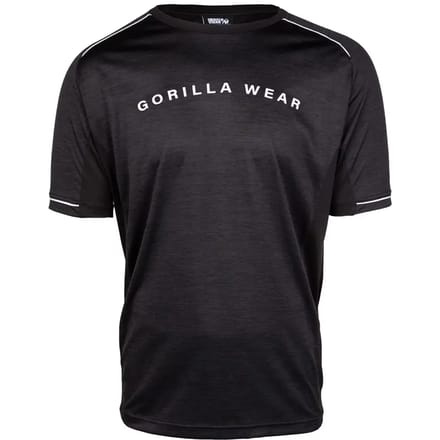 Gorilla Wear Fremont T-shirt - Zwart / Wit - S