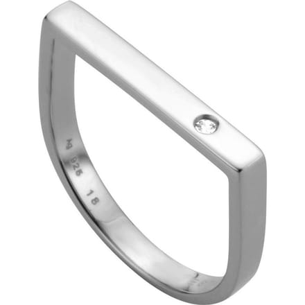Esprit ESRG003311 Core ring - Zilver - Zilverkleurig - Maat 18.00