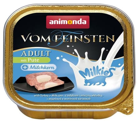 Animonda Cat Vom Feinsten 32x100g - met kalkoen + melkcentrum