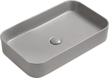 Mexen Vena opbouw wastafel 71 x 37 cm, lichtgrijs mat - 22196061