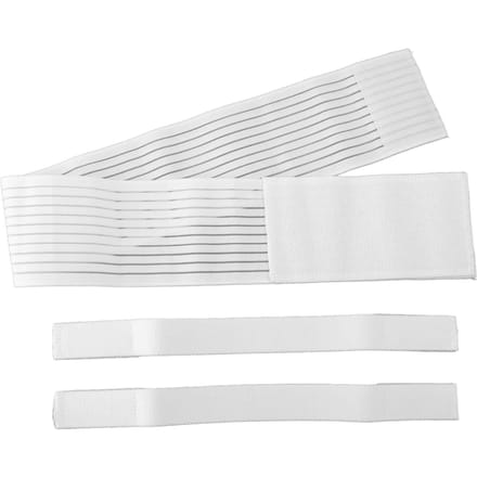 Anti-Snurk Kinband Verstelbaar Klittenband Ademend Elastisch Snurk Oplossing Kinband white