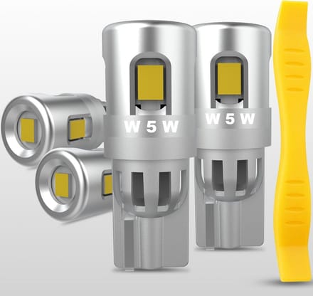 Universele Xenon Look Witte Lampen Set (4 stuks)