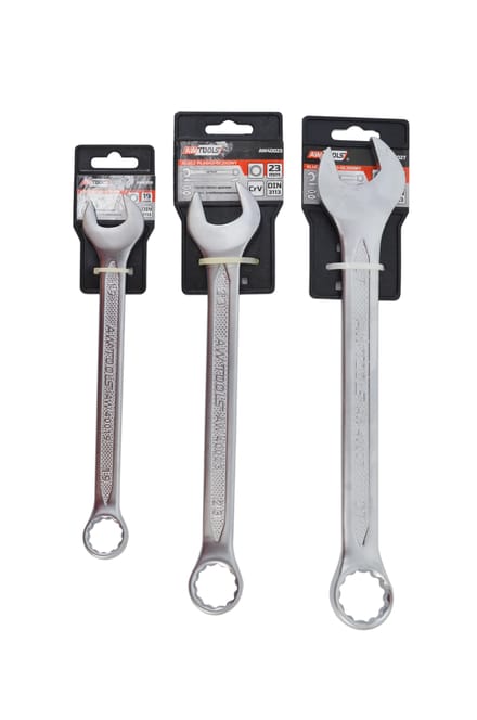 AWTools Black Line - Ringsleutel - 23mm - CrV Staal - Satijn Finish