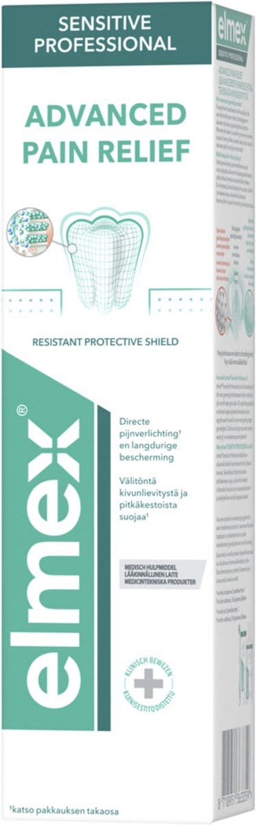 Elmex Tandpasta Sensitive Professional - 6 x 75 ml - Voordeelverpakking