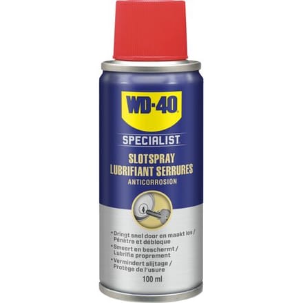 Wd-40 Specialist Slotspray - Droge Formule - Diam. 100ml