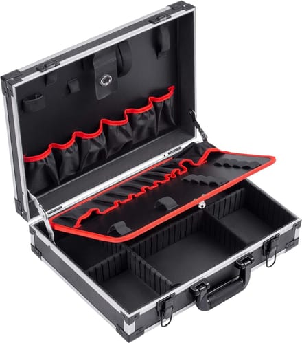 VLSelect® Gereedschapskist leeg - Gereedschapsbox - Gereedschapstrolley