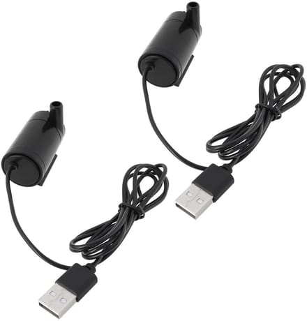 Dailygoods - Mini Wasserpomp 3-5V met USB Aansluiting voor Aquarium en Tuin