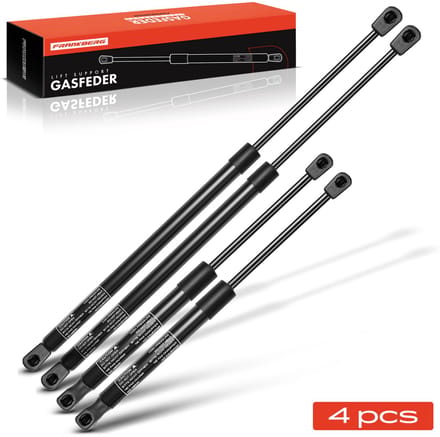 Frankberg 4x gasveer motorkap achterklep voor Audi