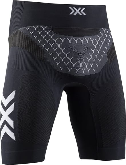 X-Bionic Twyce 4.0 Hardloopshort Heren Opal Black/Arctic White - Maat XL