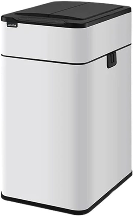 Prullenbak - Vuilnisbak Afvalbak - Keuken Hygiëne - Automatische Sensor - 40 Liter - Wit