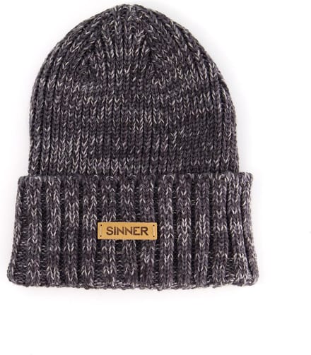 Sinner beanie - Avelin beanie / muts - grijs gemeleerd - one size
