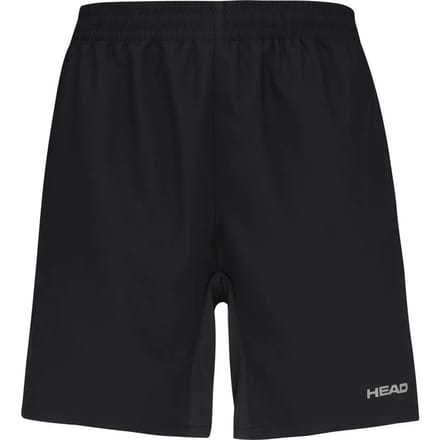 HEAD Club 7in Shorts Heren-Zwart,Zilver