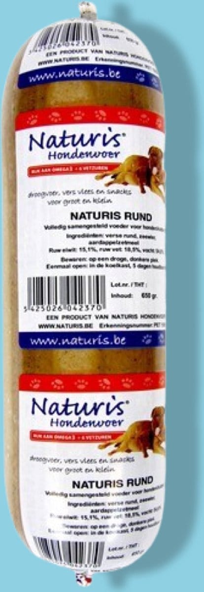 Naturis - Houdbaar Rund Hondenvoer