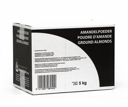 Amandelpoeder wit 100% 5 KG