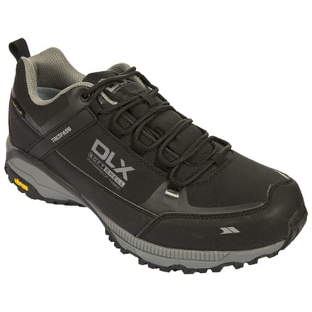 Trespass Heren Magellan DLX Lichtgewicht Low Cut Trainers (Zwart)