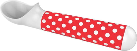 Zak!Designs Ijsschep Dotty - 18x4x3.5 cm - Rood