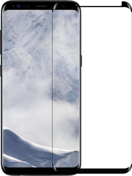 Screenprotector - Geschikt voor Samsung Galaxy S8 - Full Cover - Gehard Glas - Beschermglas - Tempered Glass - Screen Protector