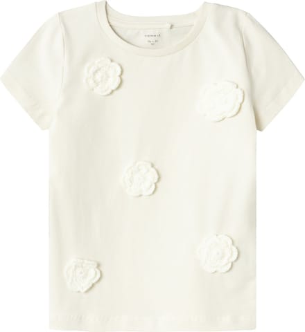 Name It - T-shirt - Lolly - Bloemetjes - Maat 92