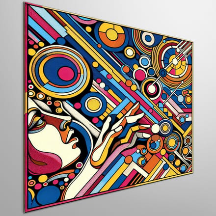 Kunstprint | Wanddecoratie | Dibond | 100 × 100 cm