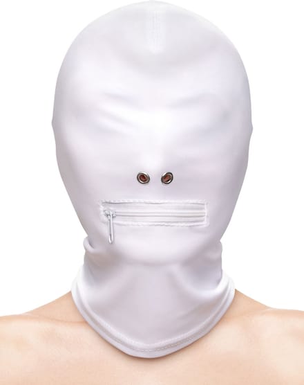 Zippered Mouth Hood