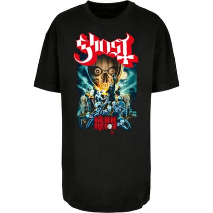 T-shirt dames Merchcode Ghost - Poster