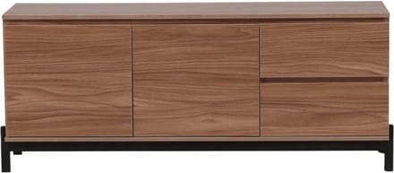 Svea - Niko dressoir - 138 cm - walnoot