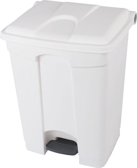 Pedaalemmer - Container met deksel - HACCP - 70 liter - Wit