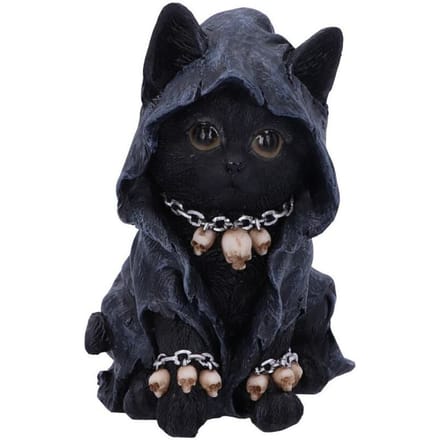 Nemesis Now - Gothic beeld - Reapers Feline - voor Geen - zwart