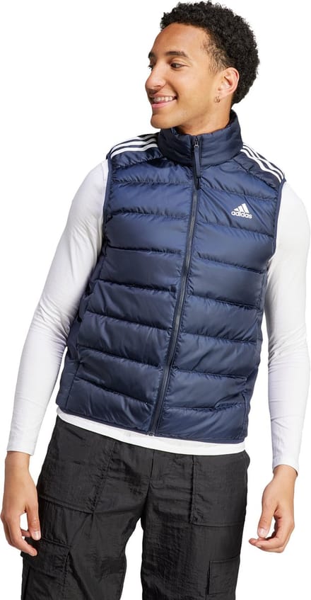 adidas Sportswear Essentials 3-Stripes Light Donsbodywarmer - Heren - Blauw- S