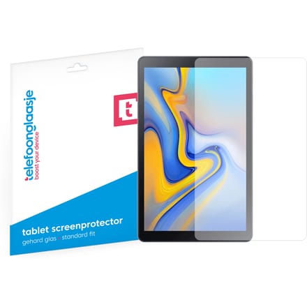Samsung Galaxy Tab A 10.5 (2018) screenprotector gehard glas Case Friendly