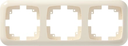 PLIEGER afdekraam - serie "Aurora" - 3-voudig - creme
